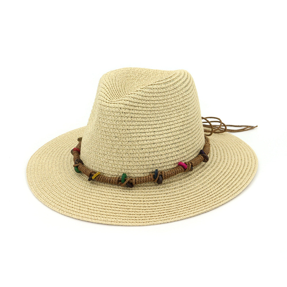 Jazz Sun Hat SpringSummer New Hat Female Beach Sun Protection Top Hat