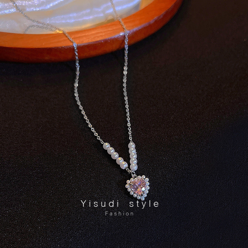 Light Luxury Clavicle Pearl Necklace