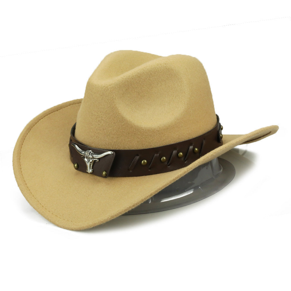 Western cowboy hat outdoor travel knight hat color