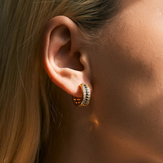 Commuting Fashion Personality Round Women's Earrings