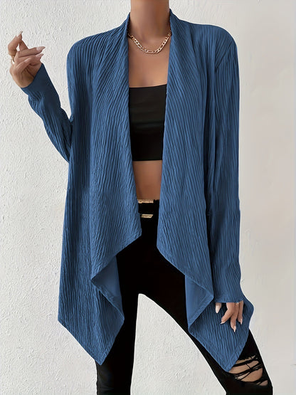 Casual Loose Cardigan Knitted Coat Women's Clothing