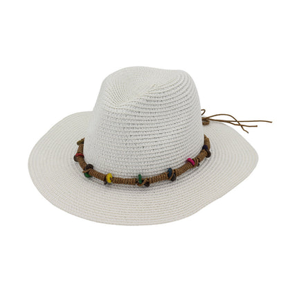 Jazz Sun Hat SpringSummer New Hat Female Beach Sun Protection Top Hat