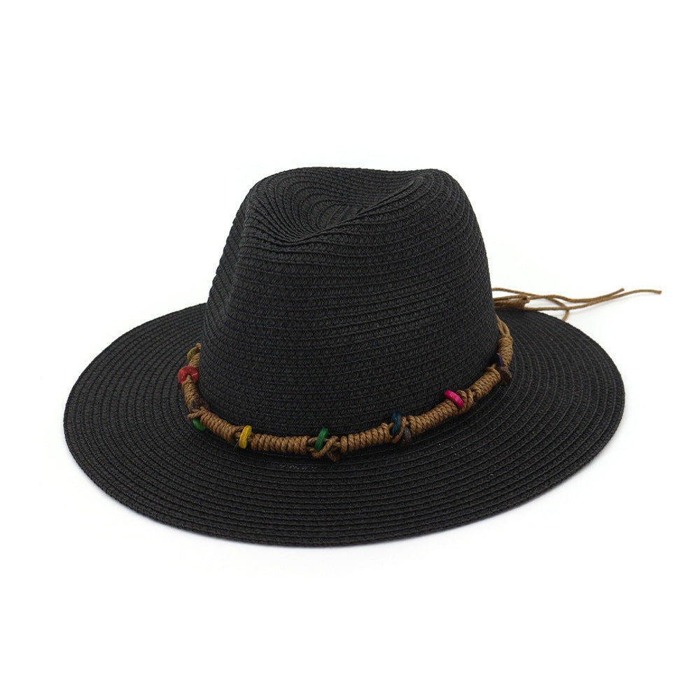 Jazz Sun Hat SpringSummer New Hat Female Beach Sun Protection Top Hat