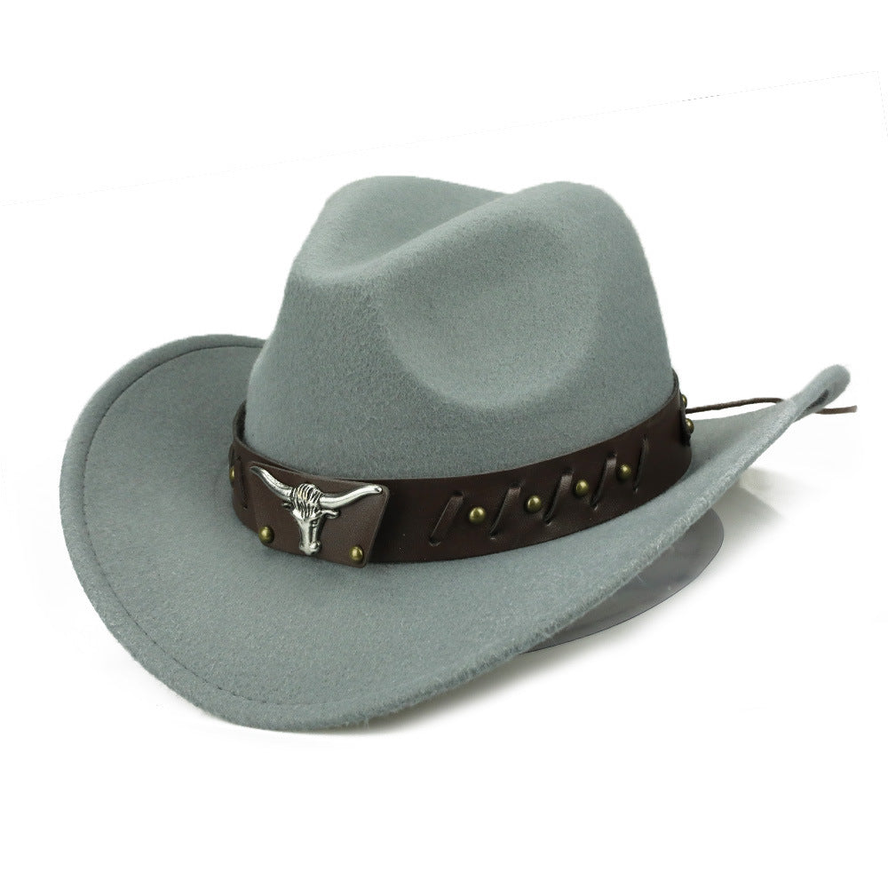 Western cowboy hat outdoor travel knight hat color