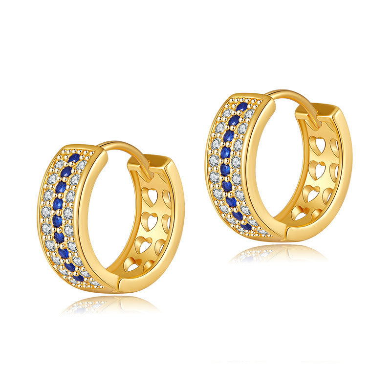 Commuting Fashion Personality Round Women's Earrings