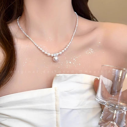 Light Luxury Clavicle Pearl Necklace