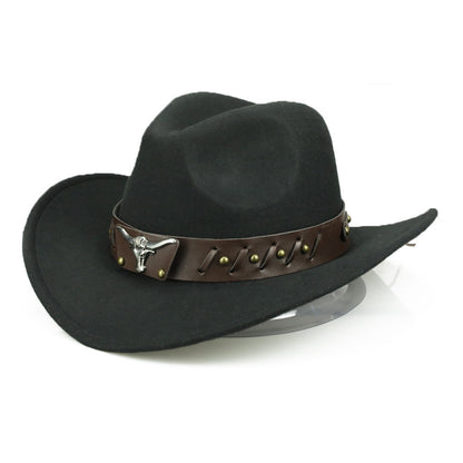 Western cowboy hat outdoor travel knight hat color
