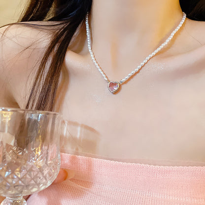 Light Luxury Clavicle Pearl Necklace