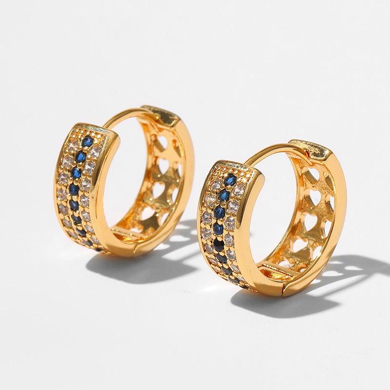 Commuting Fashion Personality Round Women's Earrings
