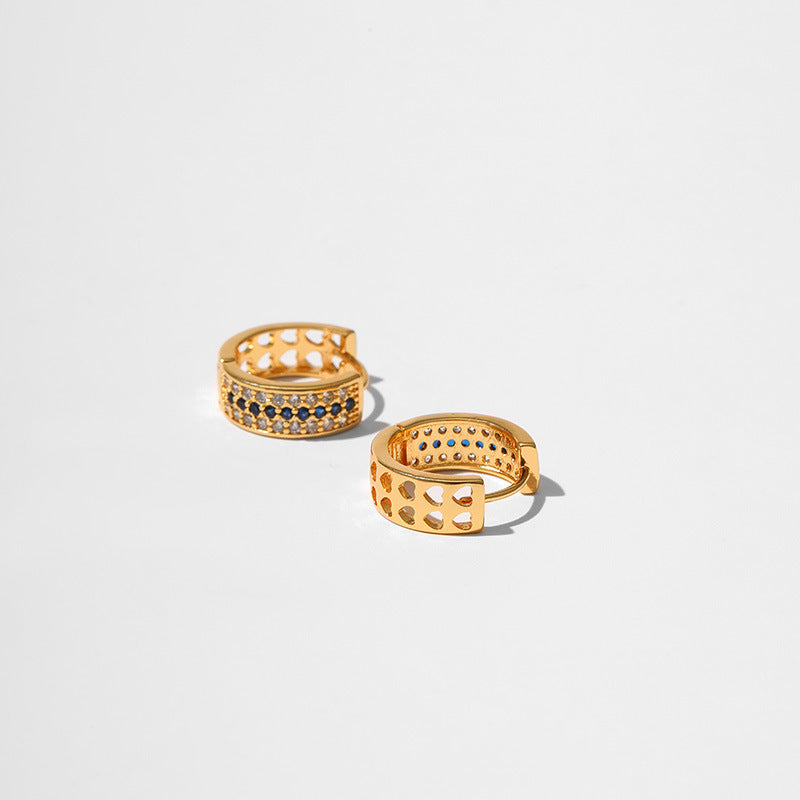 Commuting Fashion Personality Round Women's Earrings