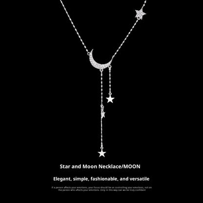 Super Fairy Moon Necklace XINGX Tassel Necklace
